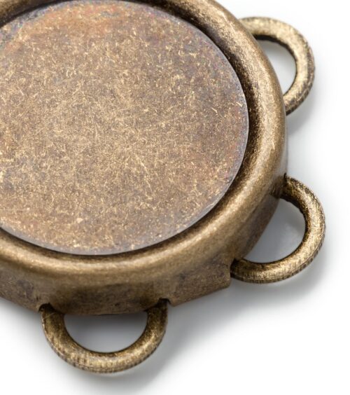 Prym Magnet-Annähknopf, altmessing (Stern) – Bild 3