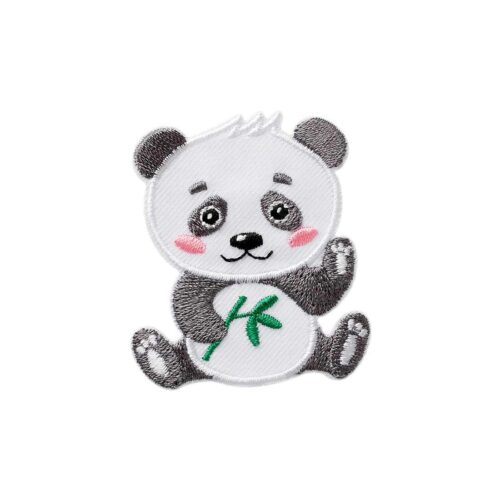 Applikation Motiv Panda 4.5 x 5cm