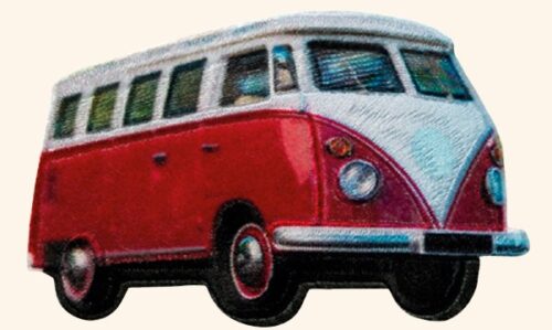 Applikation Motiv VW Bus 8 x 5