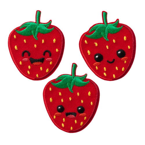 Applikation Motiv Erdbeeren